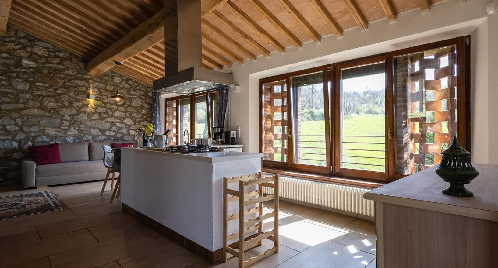 Ca'Novae - Tuscany Farmhouse モンティエーリ エクステリア 写真